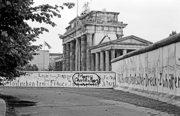 O muro de Berlim